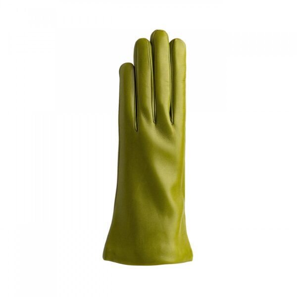 Leather Gloves - Verde Muschio