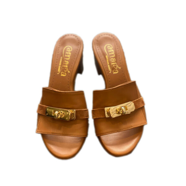 Sandali Look - Cuoio